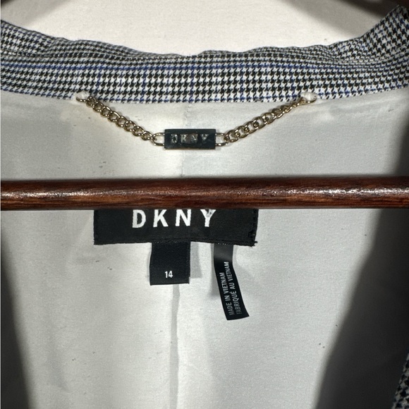 DKNY Houndstooth Blazer - Picture 3 of 10